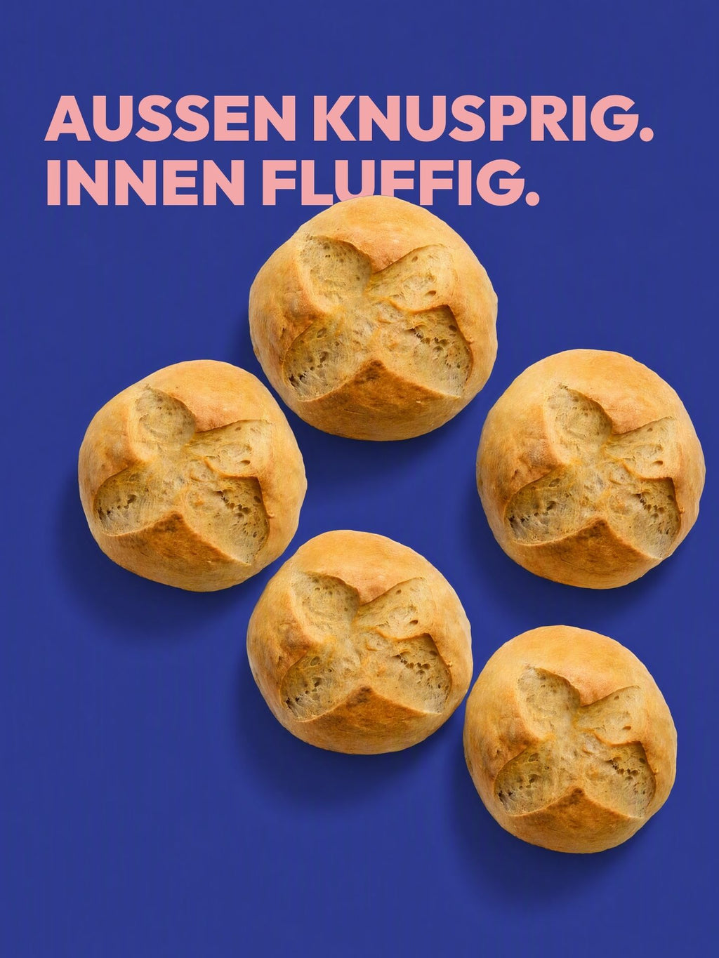 Backmischung Goldene Dinkelbrötchen
