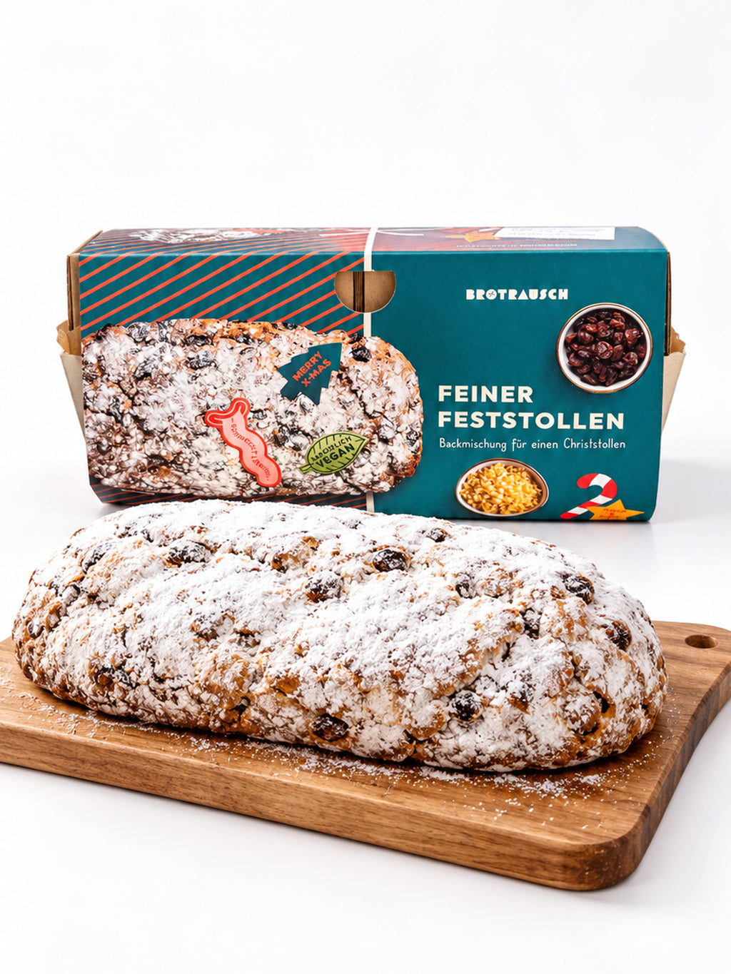 Backmischung für Christstollen | Feiner Feststollen