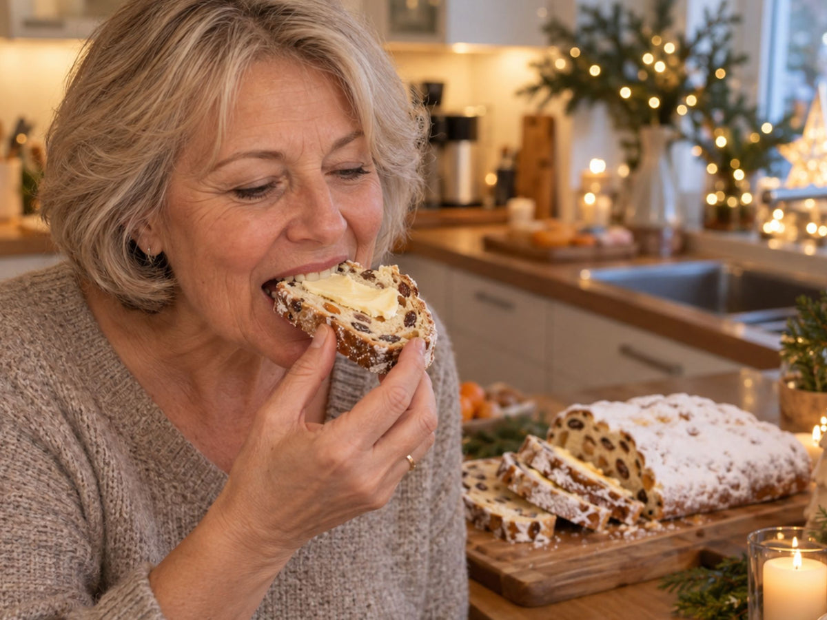 Ein echter Christstollen braucht mehr als nur eine gute Backmischung.