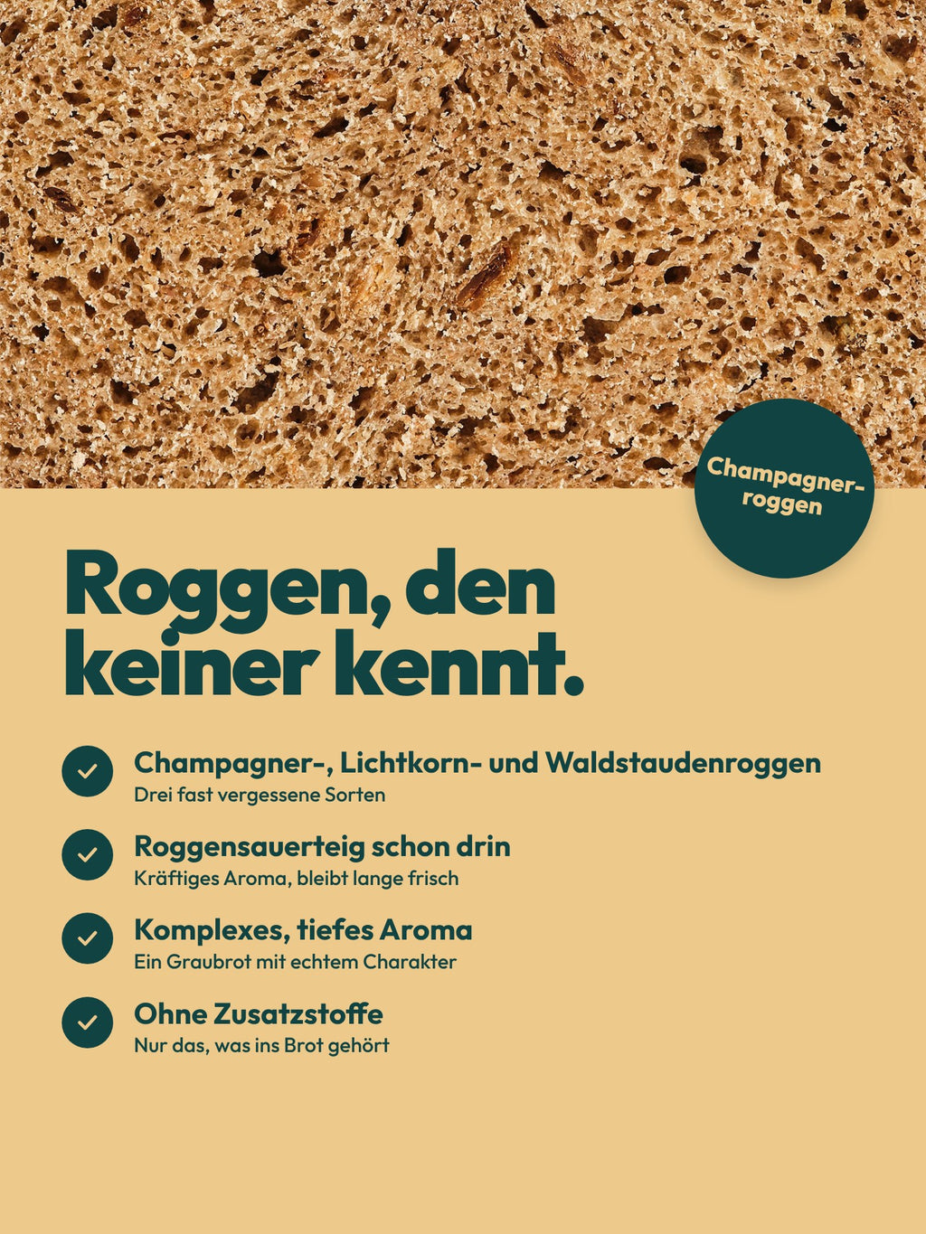 Brotbackmischung für Dinkel-Roggen-Brot | Seltene Sorten