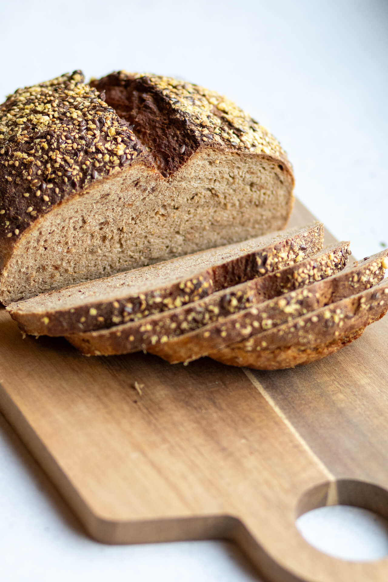 Weihnachten Geschenkbox S mit 1x Brotbackmischung (Dinkel-Roggen - Seltene Sorten)