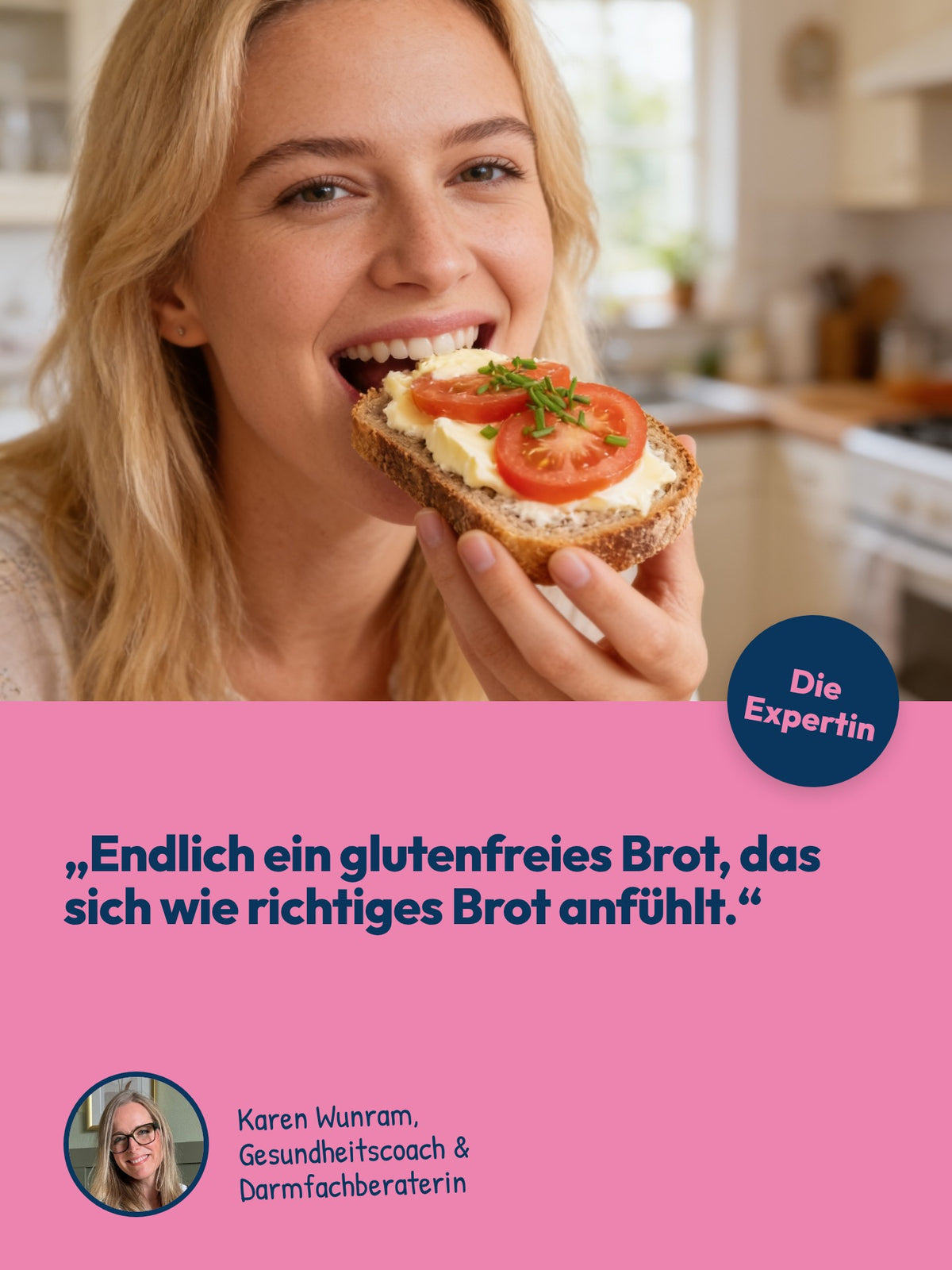 Brotbackmischung für glutenfreies Sauerteigbrot