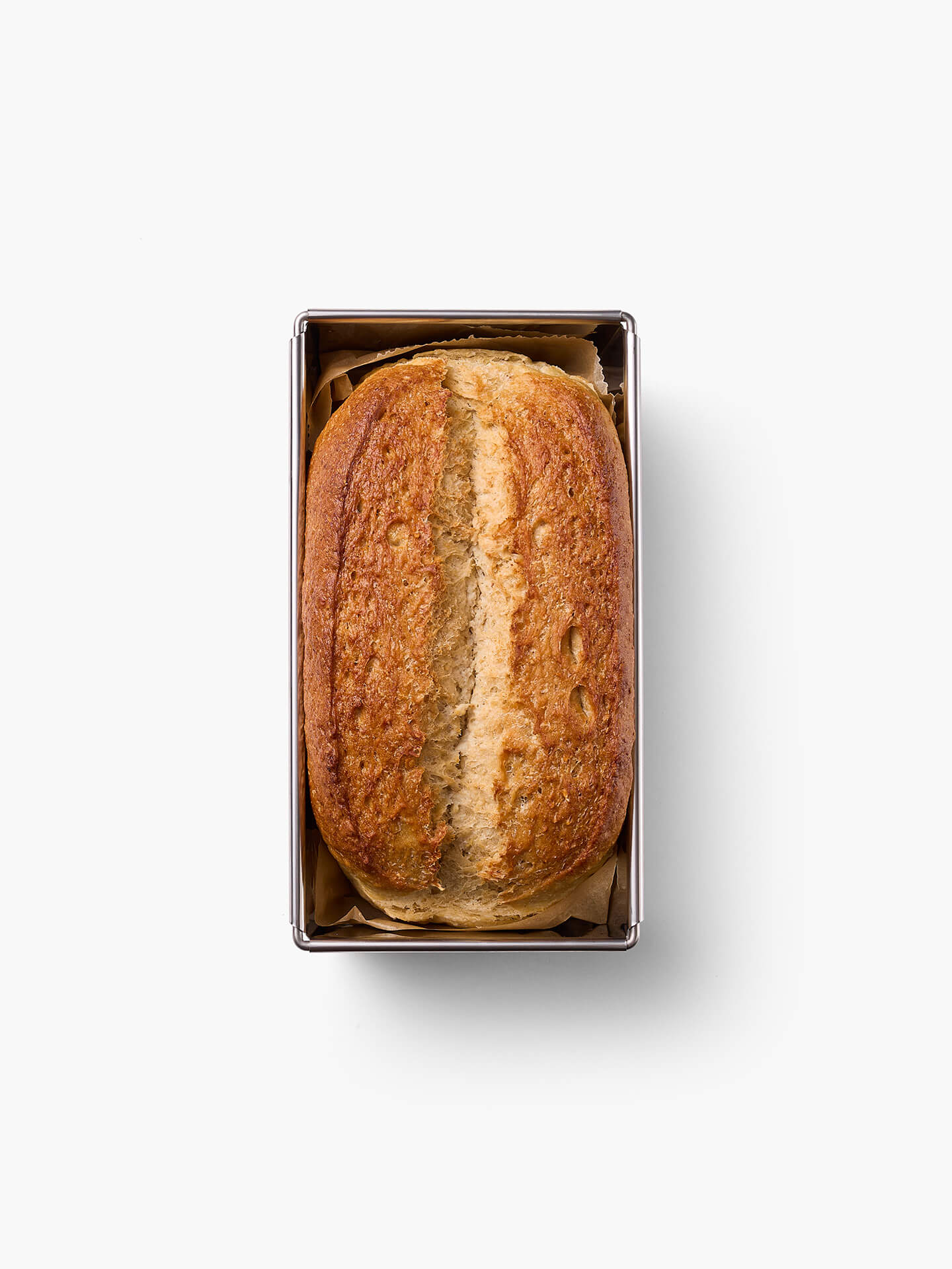 Brotbackform Edelstahl 2er Set