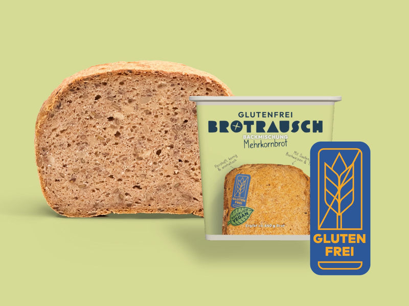 Brotbackmischung Glutenfreies Mehrkornbrot Serviervorschlag