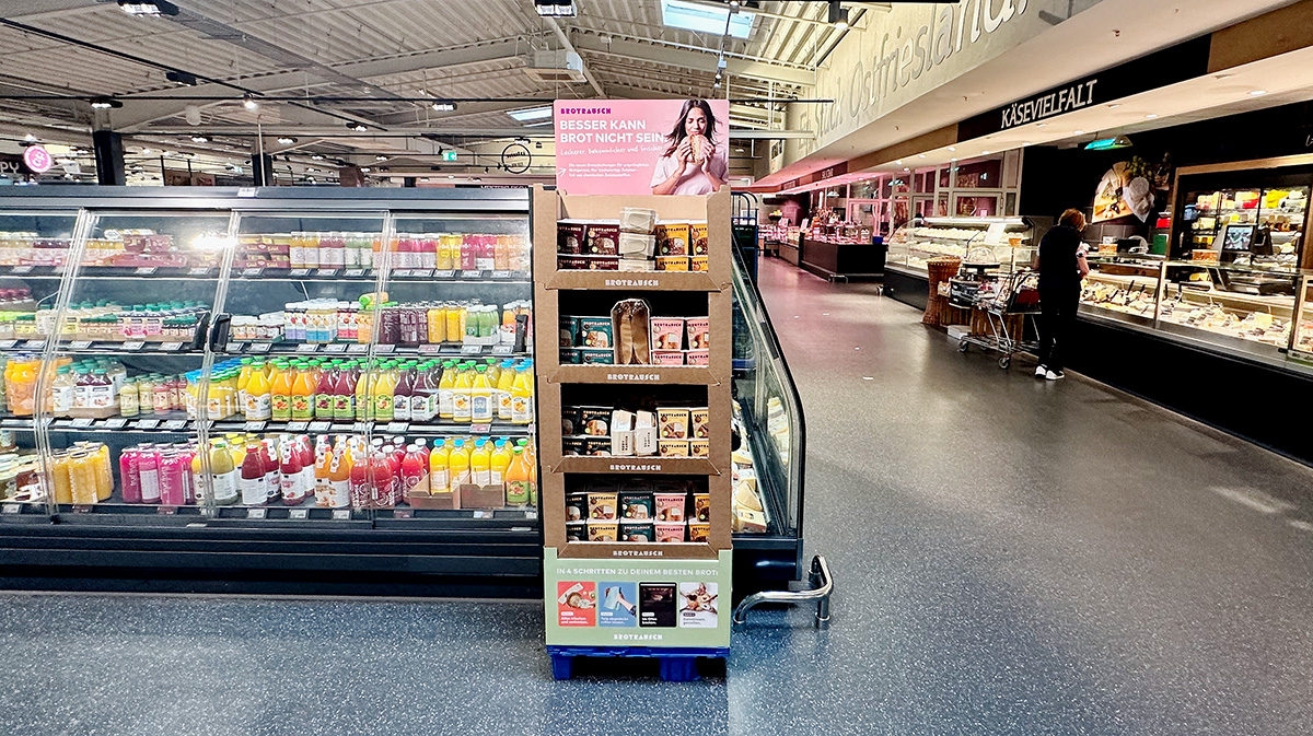 Brotrausch im Supermarkt