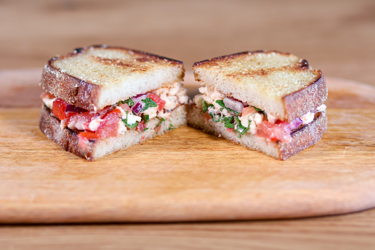 Chopped Sandwich Bruschetta Style